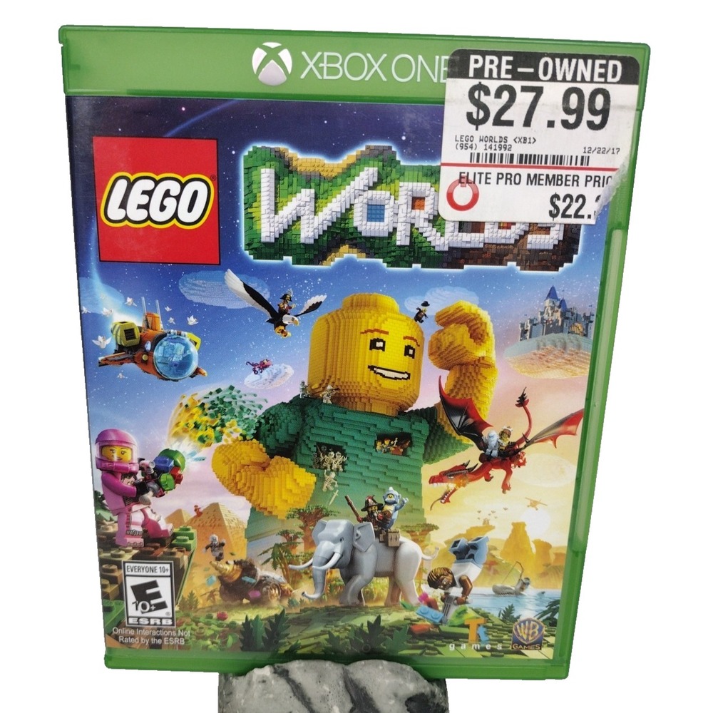 LEGO Worlds Video Game - Microsoft Xbox One Game - Complete w/ Manual